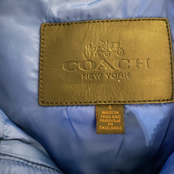 Men’s Coach puffer vest size Small - Picture 2 of 4